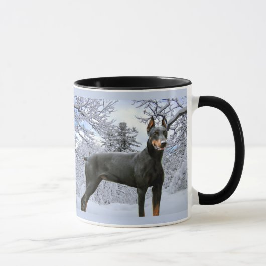 Dobermannpinscher-Tasse Tasse (Rechts)