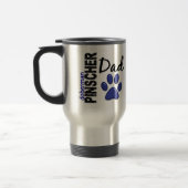 Dobermannpinscher-Vater 2 Reisebecher (Links)