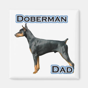 Dobermannpinscher-Vater 4 - Magnet