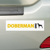 Dobermannpinscher-Vater Autoaufkleber (Auf Auto)