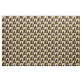 Dobermannpinscher-Vintages altes Foto Stoff (Yard (91,4 cm))