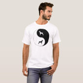 DobermannPinscher Yin Yang T-Shirt (Vorne ganz)