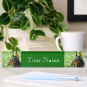 DobermannPinscherhund Namensplakette