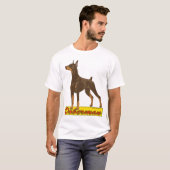 Dobermannrot T-Shirt (Vorne ganz)