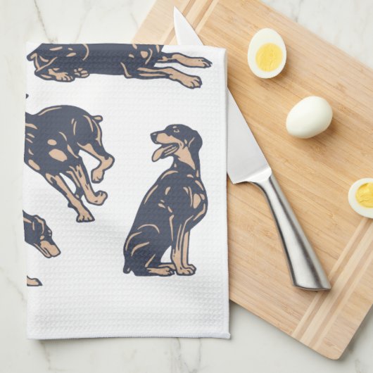 Dobes, das Dobe Material tut Geschirrtuch (Viertel Falte)