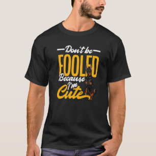 Dobie Dobermann Pinscher Hund Vater Mutter Doberma T-Shirt