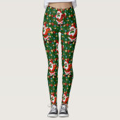 Dobing Black Santa Leggings (Vorderseite)