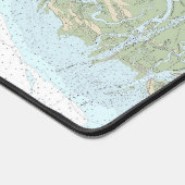 Doboy Sound to Fernandina Nautical Chart 11502 Schreibtischunterlage (Ecke)