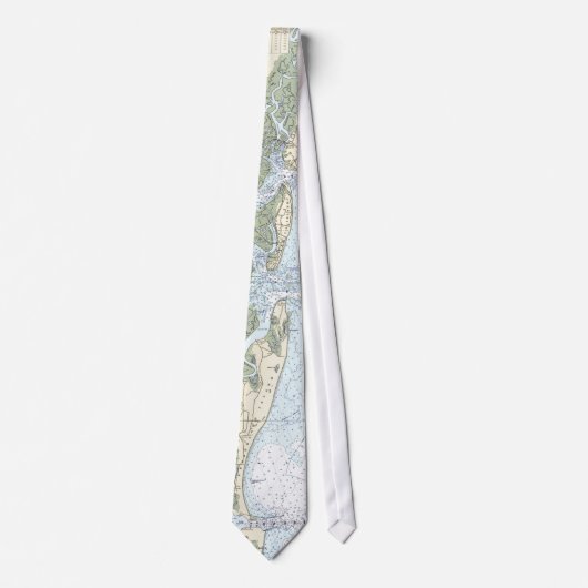 Doboy Ton zu Fernadina, GA-Seediagramm-Krawatte Krawatte (Vorderseite)