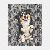 DOBRO Aussie Australian Shepherd Fleecedecke (Vorderseite)
