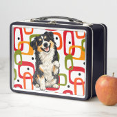 DOBRO - Australian Shepherd Metall Lunchbox (Beispiel)