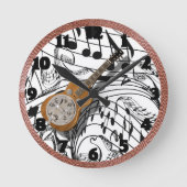 DOBRO-CLOCK RUNDE WANDUHR (Vorderseite)