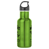 Dobro fühlt sich wie Musik Edelstahlflasche (Vorderseite)