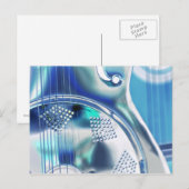 DOBRO, Gitarre ArT, Postcard Cool Postkarte (Vorne/Hinten)