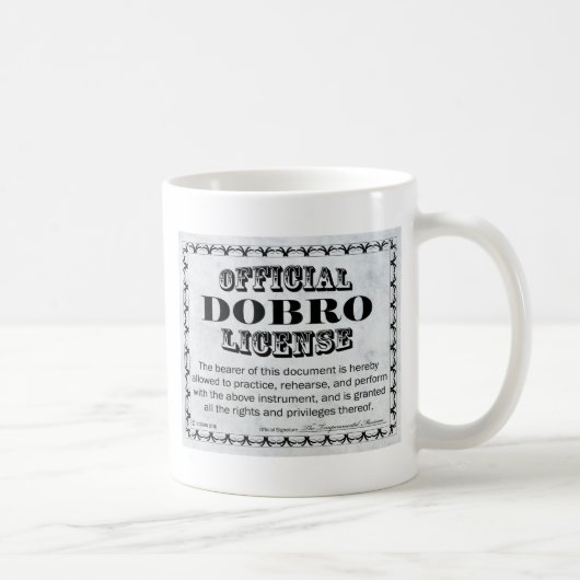 Dobro-Lizenz Kaffeetasse (Rechts)