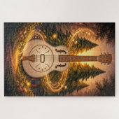 Dobro-Wald leuchtende Waldverträumtheit Puzzle (Horizontal)