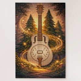 Dobro-Wald leuchtende Waldverträumtheit Puzzle