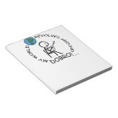 Dobro - Weltumdrehungen Notizblock (angewinkelt)