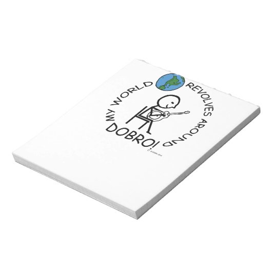 Dobro - Weltumdrehungen Notizblock (Rotiert)
