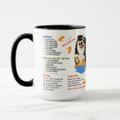 DOBRO'S BOOMERANG WINGS AUSSIE Art Muse Recipe  Tasse (Links)