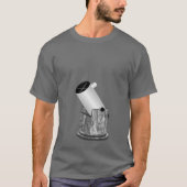 Dobsonian Teleskop T-Shirt (Vorderseite)