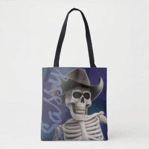 Doc Bones ist einfach, Cowboy Skeleton! Tasche