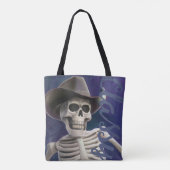 Doc Bones ist einfach, Cowboy Skeleton! Tasche (Rückseite)