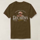 Doc Brown Labradors Inventor Scientist Est 1985 T-Shirt (Design vorne)