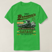 Doc Browns Auto Reparaturshop Worlts T-Shirt (Design vorne)