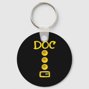 Doc Dwarf Halloween Kostümfarbenmatching Doc Dwa Schlüsselanhänger
