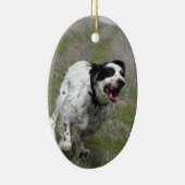 Doc., englischer Setzer Keramikornament (Rechts)