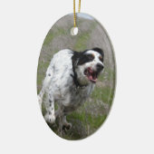 Doc., englischer Setzer Keramikornament (Links)