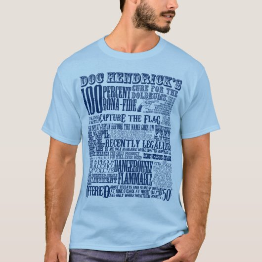 Doc. Hendrick (blau) T-Shirt (Vorderseite)