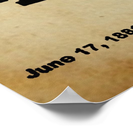 Doc Holliday Poster (Ecke)