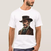 Doc Holliday: Sharp Gaze & Legend T-Shirt (Vorderseite)