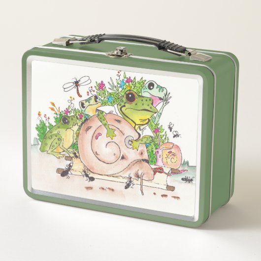 Doc Hopper Lunch Kit Metall Brotdose (Vorderseite)