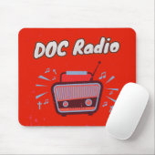 DOC Radio - Maus-Pad Mousepad (Mit Mouse)