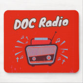 DOC Radio - Maus-Pad Mousepad (Vorne)