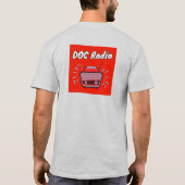 DOC Radio - T - Shirt (Asche) (Rückseite)