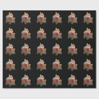 Doc Snow White Mining Cart Diamond Art Geschenkpapier