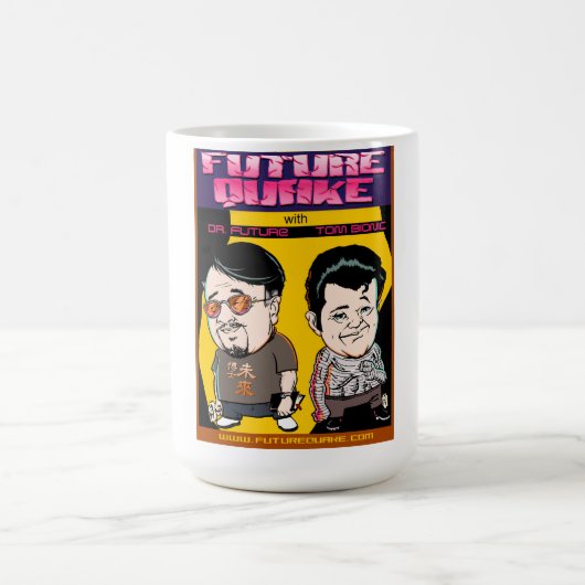 Doc.- und TomeFuturebeben-Tasse Kaffeetasse (Mittel)
