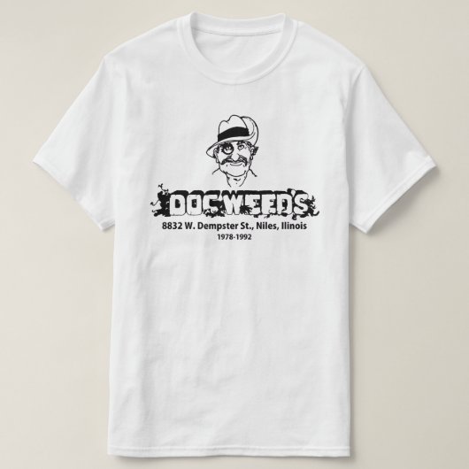 Doc Weed's Restaurant, Niles, IL T-Shirt (Design vorne)