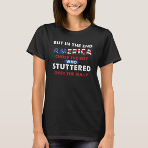 Doch letztlich wählte Amerika den Jungen, der die T-Shirt