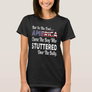 Doch letztlich wählte Amerika den Jungen, der die T-Shirt