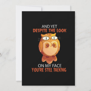 Doch trotz des Blickes auf mein Gesicht reden Sie 