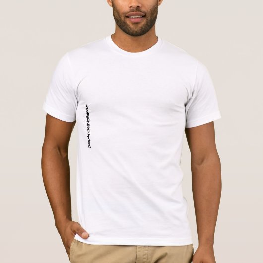 Docht-T-Shirt T-Shirt (Vorderseite)