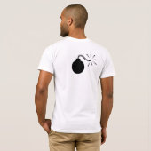 Docht-T-Shirt T-Shirt (Schwarz voll)