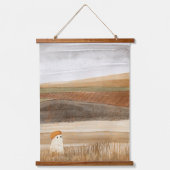 Docile Wandteppich Mit Holzrahmen (Vorderseite)