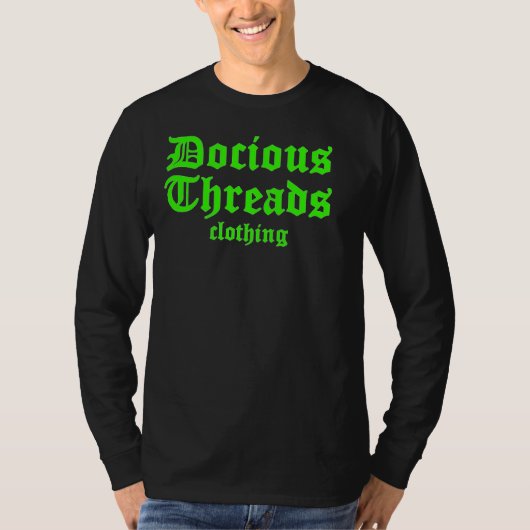 Docious verlegt Kleidung T-Shirt (Vorderseite)