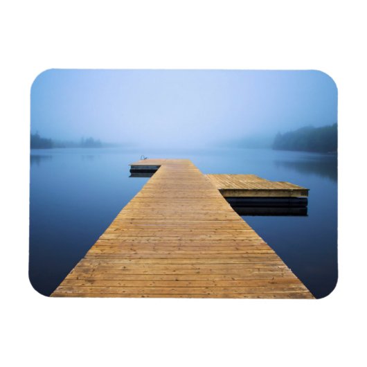 Dock am See Magnet (Horizontal)